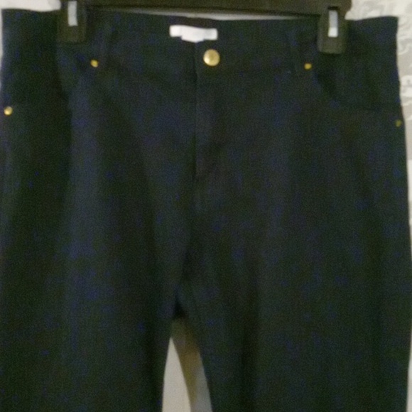 H&M Navy Blue Trousers 14 - Picture 3 of 5